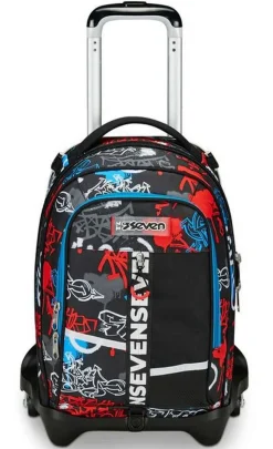 Seven Trolley scuola Jack 3 ruote Half Street< Zaini Trolley