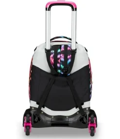 Seven Trolley scuola Jack 3 ruote Detach Multi-Shade Girl< Zaini Trolley