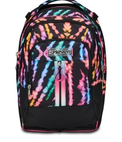 Seven Trolley scuola Jack 3 ruote Detach Multi-Shade Girl< Zaini Trolley