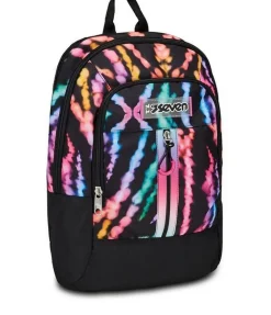 Seven Trolley scuola Jack 3 ruote Detach Multi-Shade Girl< Zaini Trolley