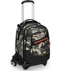 Seven Trolley scuola Jack 3 ruote Detach< Zaini Trolley