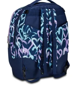 Seven Trolley scuola Jack 3 ruote Detach Crystal Purple< Zaini Trolley