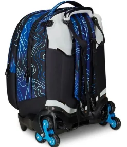 Seven Trolley scuola Jack 3 ruote Detach Mapset Boy< Zaini Trolley