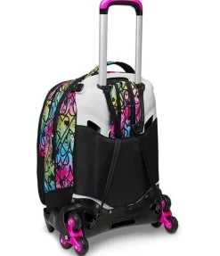 Seven Trolley scuola Jack 3 ruote Detach Colour Expression< Zaini Trolley