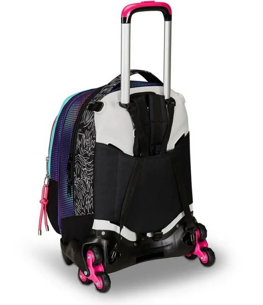 Seven Trolley scuola Jack 3 ruote Detach Shadefull Girl< Zaini Trolley