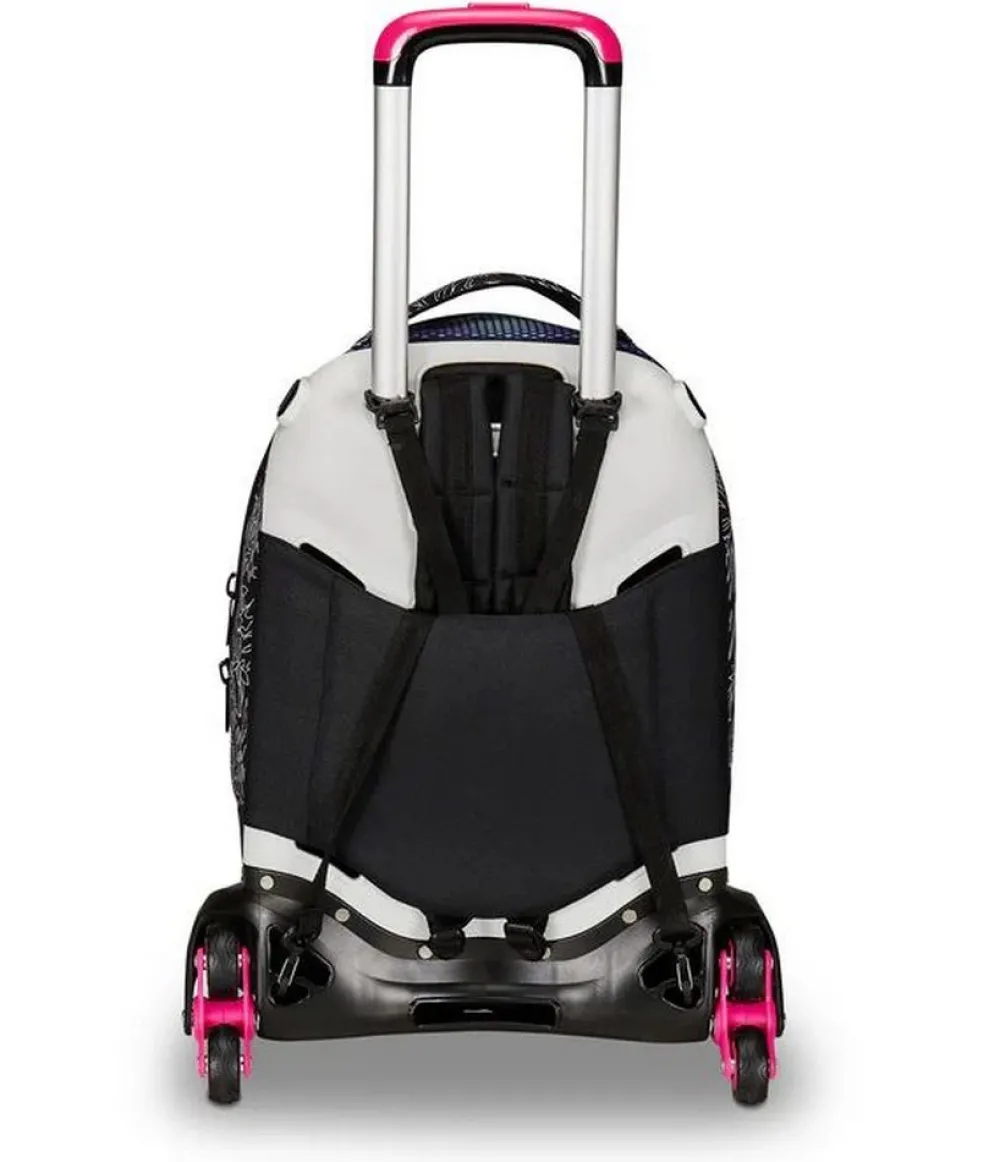 Seven Trolley scuola Jack 3 ruote Detach Shadefull Girl< Zaini Trolley
