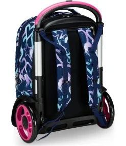 Seven Trolley scuola Tyre Crystal Purple< Zaini Trolley