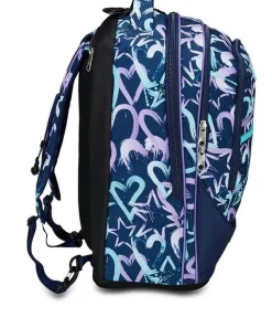 Seven Trolley scuola Tyre Crystal Purple< Zaini Trolley