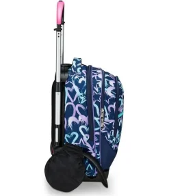 Seven Trolley scuola Tyre Crystal Purple< Zaini Trolley