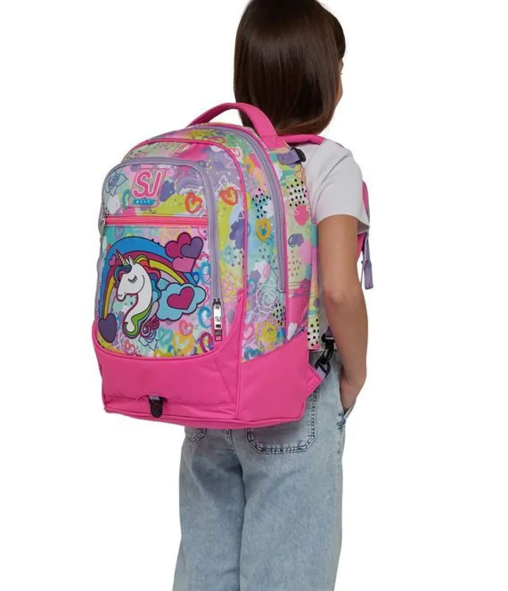 Sj Gang Trolley scuola SJ Jack 2 ruote MagicFlip Girl< Zaini Trolley