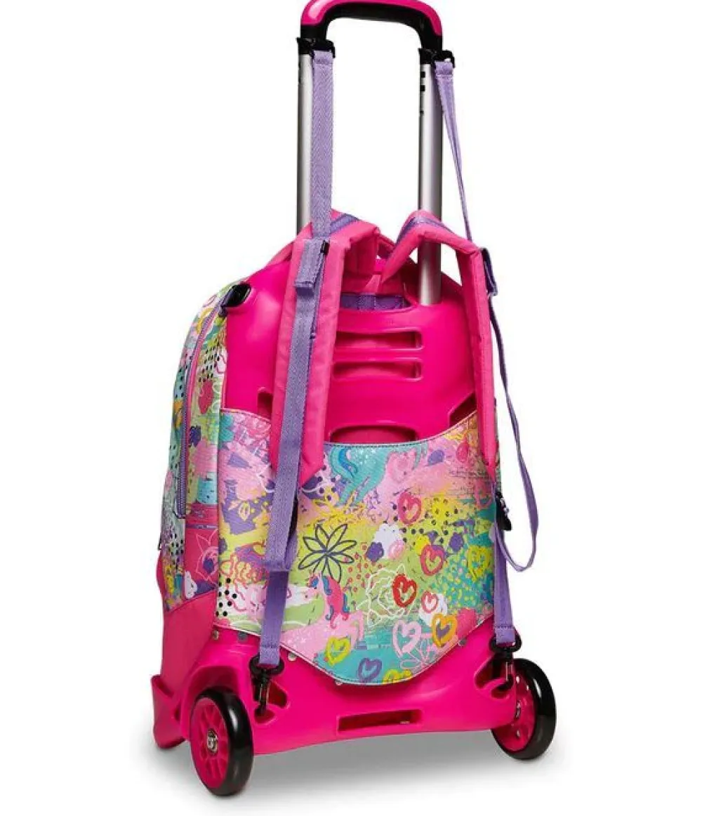 Sj Gang Trolley scuola SJ Jack 2 ruote MagicFlip Girl< Zaini Trolley