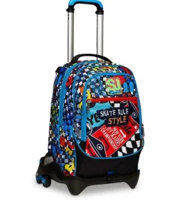 Sj Gang Trolley scuola SJ Jack 3 ruote Trickflip Boy< Zaini Trolley