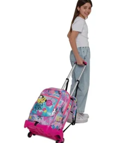 Sj Gang Trolley scuola SJ Jack 3 ruote Clack It Girl< Zaini Trolley