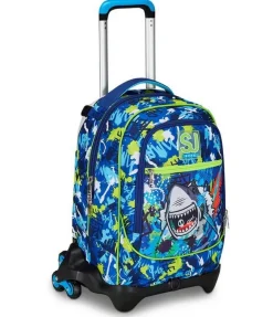 Sj Gang Trolley scuola SJ Jack 3 ruote< Zaini Trolley