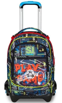 Sj Gang Trolley scuola SJ Jack 3 ruote< Zaini Trolley