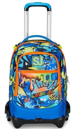 Sj Gang Trolley scuola SJ Jack 3 ruote Sphere Full Boy< Zaini Trolley