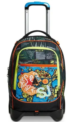 Sj Gang Trolley scuola SJ Jack 2WD Sea Pirate Boy< Zaini Trolley