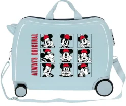 Disney Valigia per bambini cavalcabile Mickey Good Vibes Only< Trolley Per Bambini