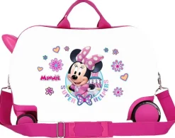 Disney Valigia per bambini cavalcabile Minnie Super Helpers< Trolley Per Bambini