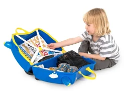 Trunki Valigia per bambini cavalcabile Percy the Police< Trolley Per Bambini