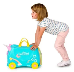 Trunki Valigia per bambini cavalcabile Una the Unicorn< Trolley Per Bambini