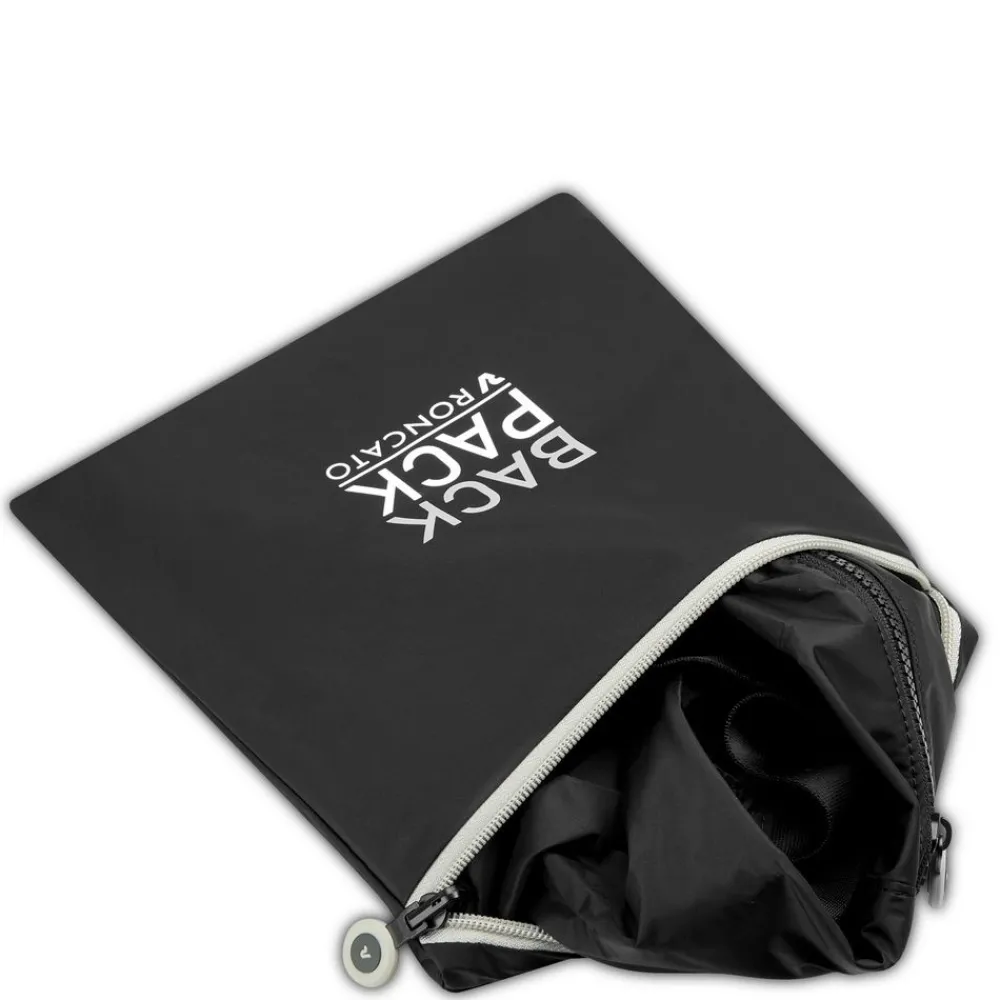 Roncato Zaino cabina pieghevole Ryanair 40x20x25 Compact 2010 Nero Fumo< Bagaglio 40X20X25|Borse Cabina