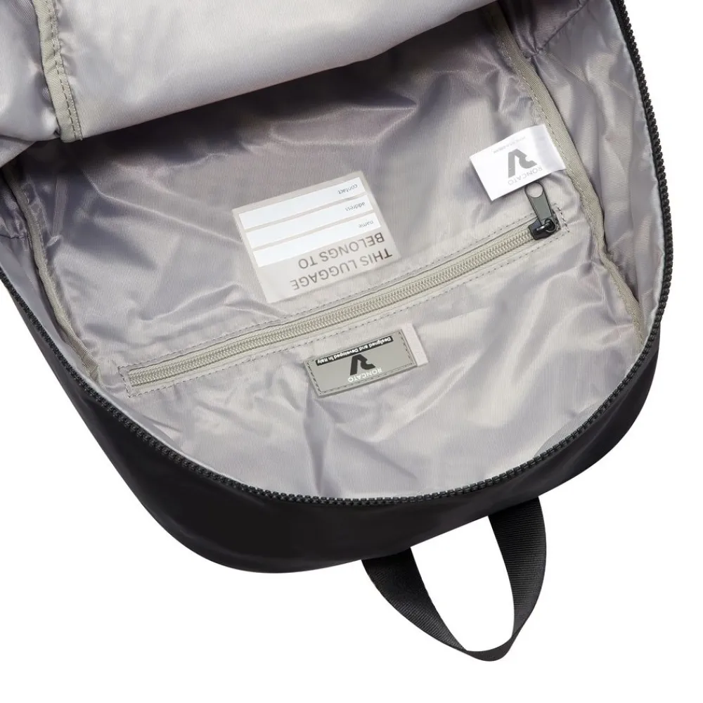 Roncato Zaino cabina pieghevole 45x36x20 Compact 2012 Nero Fumo< Bagaglio 45X36X20|Borse Cabina