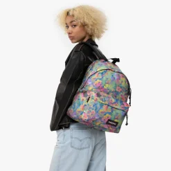 Eastpak Zaino Padded PaK'R Flowerblur Pink< Zaini Scuola E Tempo Libero