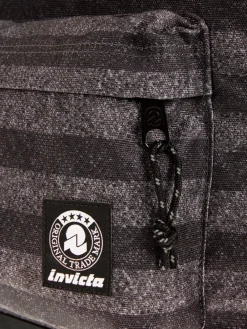 Invicta Zaino Carlson Stripes Texture Grigio FT6< Zaini Scuola E Tempo Libero