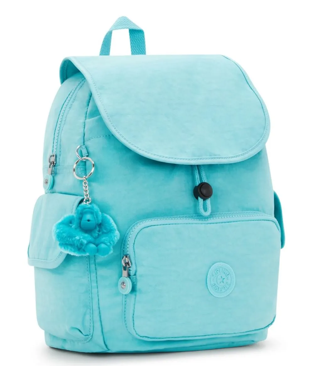 Kipling Zaino City Pack S Deepest Aqua<Donna Zaini Donna