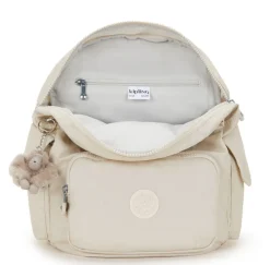Kipling Zaino City Pack S Beige Pearl<Donna Zaini Donna