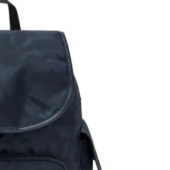 Kipling Zaino City Pack S Satin Camo Blue<Donna Zaini Donna