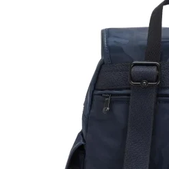 Kipling Zaino City Pack S Satin Camo Blue<Donna Zaini Donna