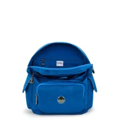 Kipling Zaino City Pack S Satin Blue<Donna Zaini Donna