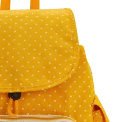 Kipling Zaino City Pack S Soft Dot Yellow<Donna Zaini Donna