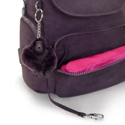 Kipling Zaino City Zip Mini Ultimate Plum<Donna Zaini Donna