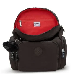 Kipling Zaino City Zip Mini Nostalgic Brown<Donna Zaini Donna