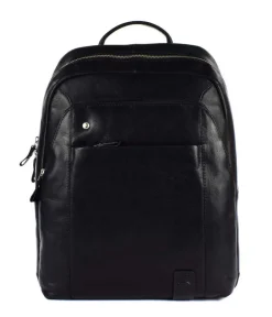 Acciaio Zaino lavoro in pelle 8377 Nero< Zaini Porta Pc