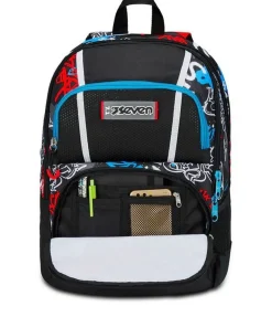 Seven Zaino scuola Advanced Pockets Half Street< Zaini Scuola E Tempo Libero
