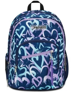 Seven Zaino scuola Advanced Detach Crystal Purple< Zaini Scuola E Tempo Libero