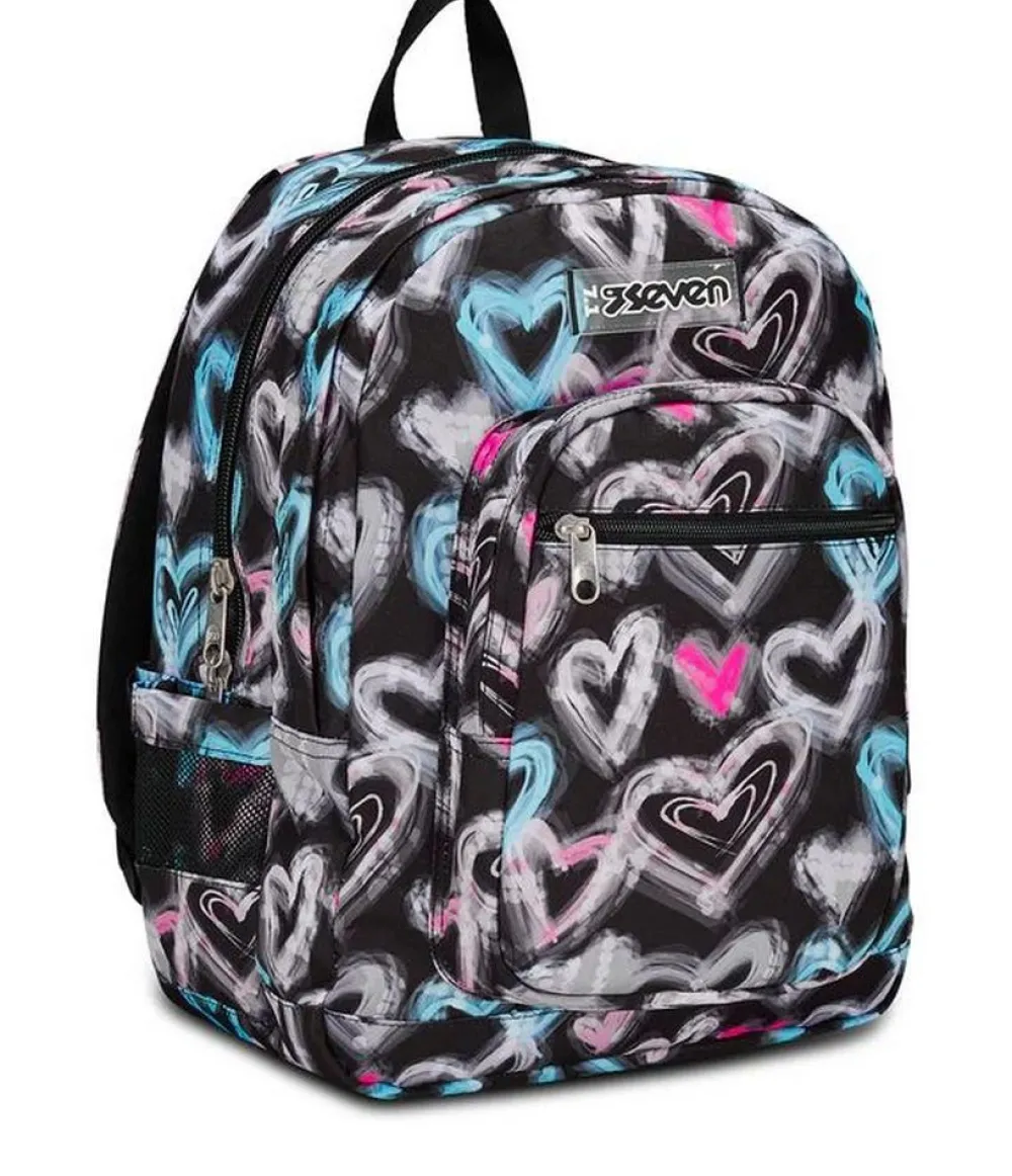 Seven Zaino scuola Freethink Girl Jet Black< Zaini Scuola E Tempo Libero