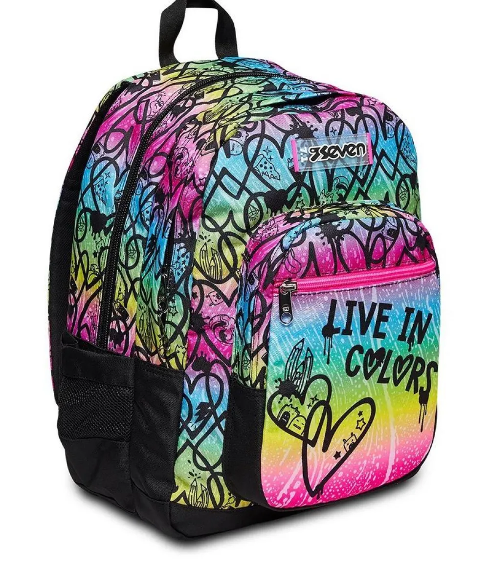 Seven Zaino scuola Freethink Colour Expression< Zaini Scuola E Tempo Libero