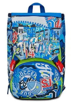 Sj Gang Zaino scuola SJ estensibile Big< Zaini Scuola E Tempo Libero