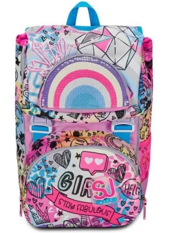 Sj Gang Zaino scuola SJ estensibile Big< Zaini Scuola E Tempo Libero