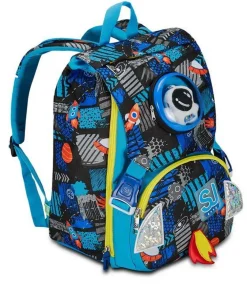 Sj Gang Zaino scuola SJ estensibile Big Go to Space< Zaini Scuola E Tempo Libero