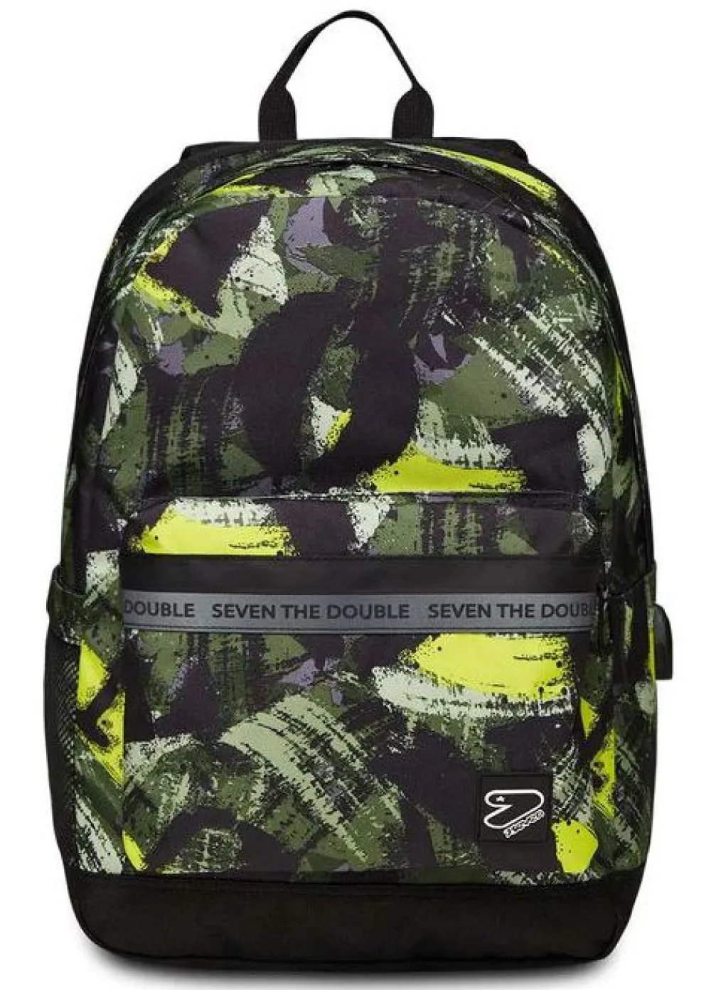 Seven Zaino The Double Pro estensibile Dusty Olive< Zaini Scuola E Tempo Libero