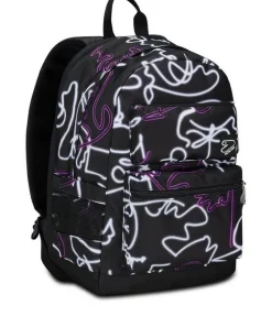 Seven Zaino The Double Pro Pockets estensibile Jet Black< Zaini Scuola E Tempo Libero