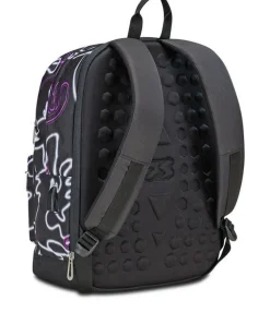 Seven Zaino The Double Pro Pockets estensibile Jet Black< Zaini Scuola E Tempo Libero