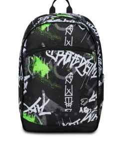 Seven Zaino The Double Pro XXL Detach Reversibile Fluo Green< Zaini Scuola E Tempo Libero