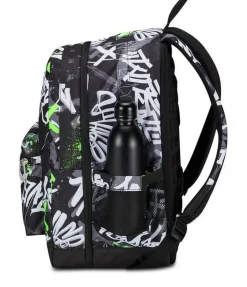 Seven Zaino The Double Pro XXL Detach Reversibile Fluo Green< Zaini Scuola E Tempo Libero